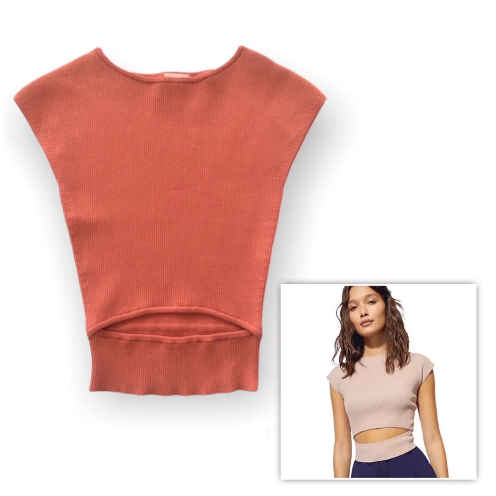 Aritzia Wilfred Yacine Cut Out Top